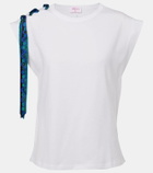 Pucci Iride-detail cotton T-shirt