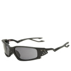 Oakley Plantaris SQ Sunglasses in Matte Black/Prizm Grey 