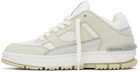 Axel Arigato White & Beige Area Lo Sneakers