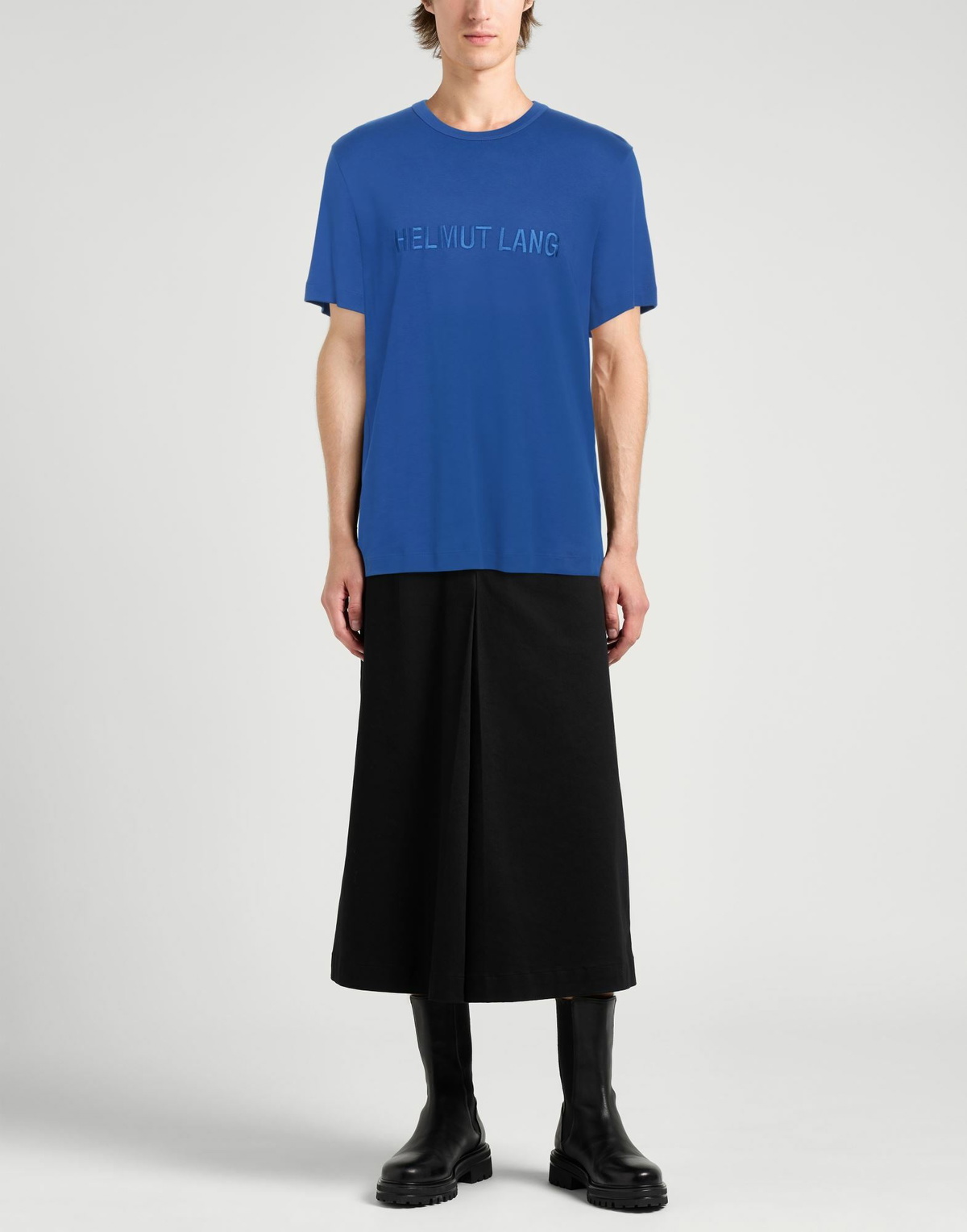 Helmut Lang Mens T-shirt Bright in Blue