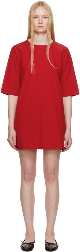 Photo: Maria McManus Red T-shirt Cocoon Minidress