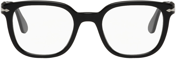 Photo: Persol Black Square Glasses