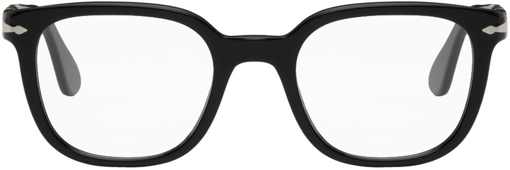 Photo: Persol Black Square Glasses