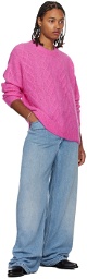 Isabel Marant Pink Anson Sweater