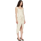 Vivienne Westwood Beige Panther Midi Dress