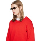 Fendi Gold 'Fendi First' Crystal Sunglasses