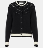 Xu Zhi Wool-blend cardigan