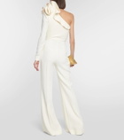 Elie Saab Floral one-shoulder jumpsuit