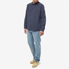 Sunspel Men's Overshirt in Navy