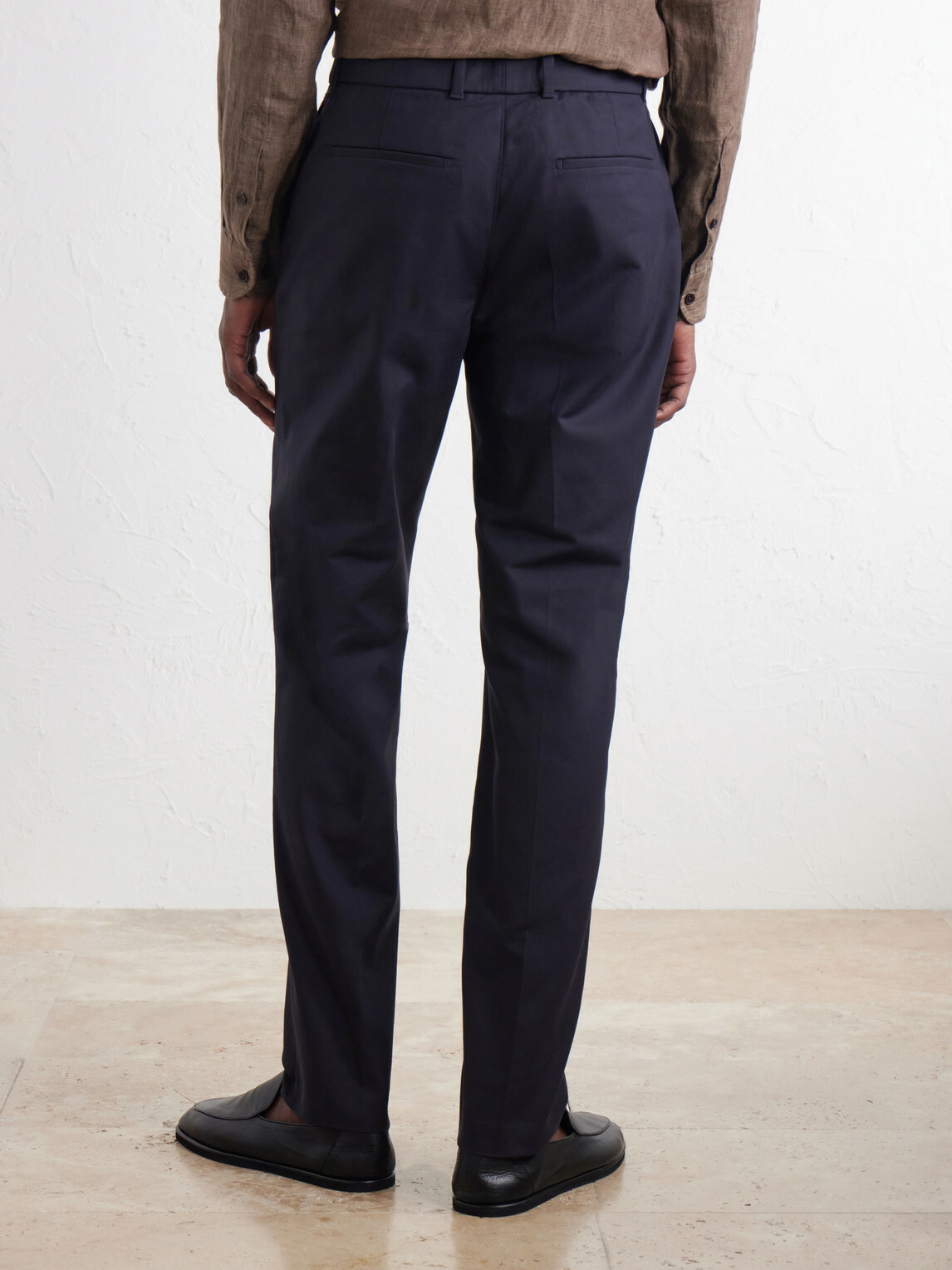 Orlebar Brown - Ray Straight-Leg Cotton-Blend Trousers - Blue