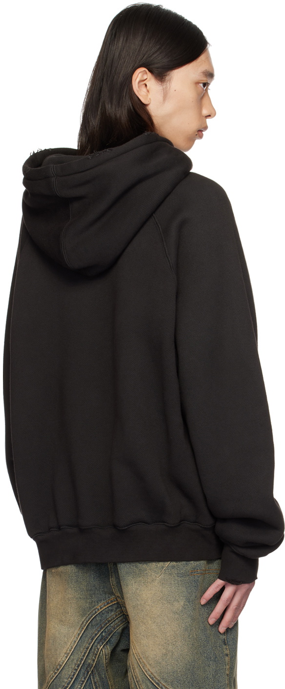 NO/FAITH STUDIOS SSENSE Exclusive Black 'Eifel-Therme' Hoodie