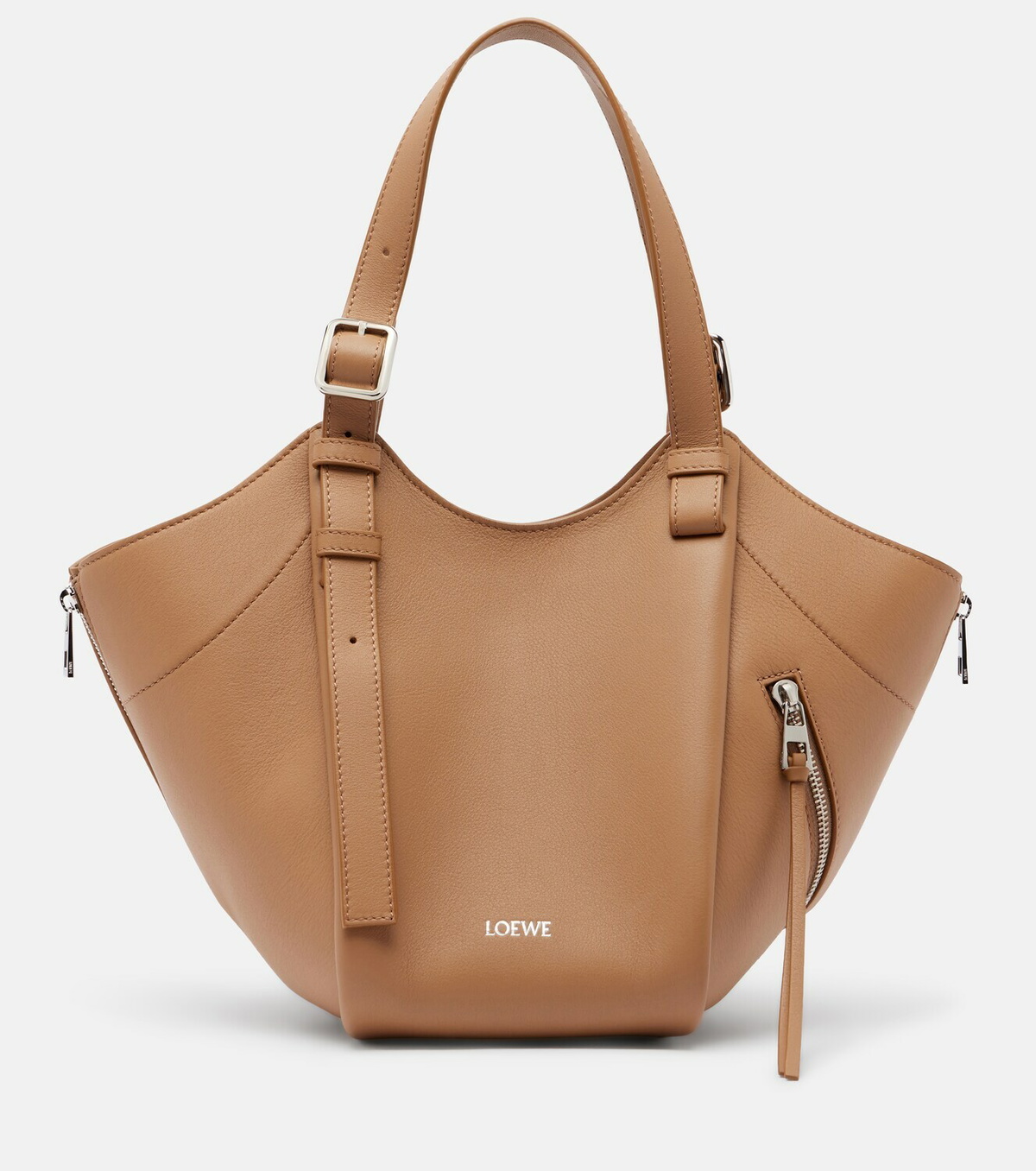 Loewe Hammock Flip Medium leather tote bag