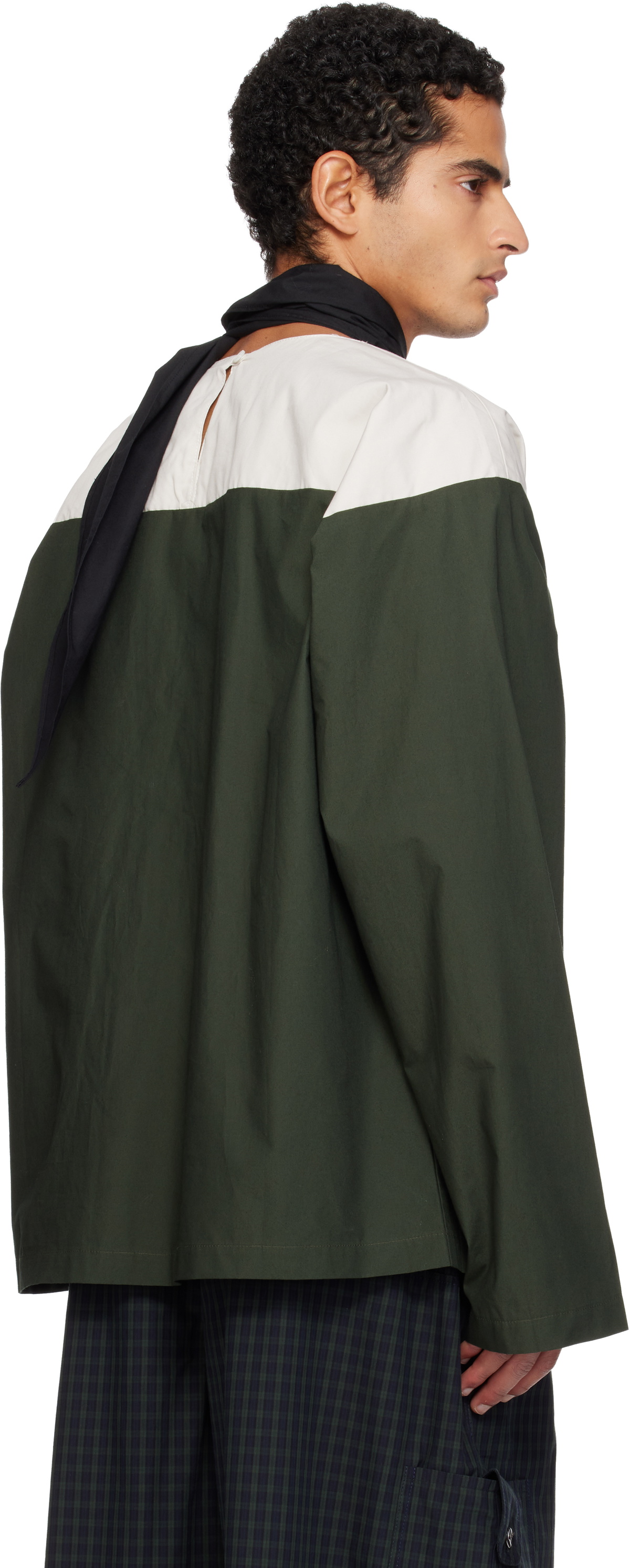 SC103 Green Compass Shirt