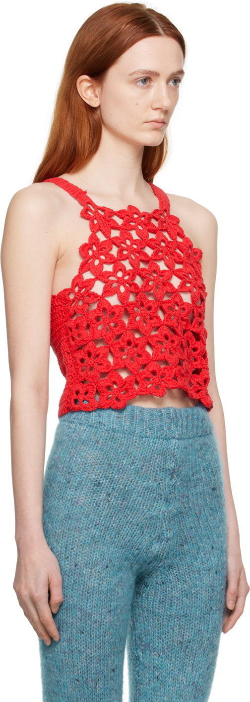 Tach Red Manolita Tank Top