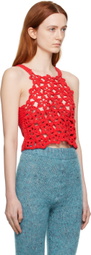 Tach Red Manolita Tank Top
