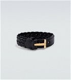 Tom Ford - Braided leather bracelet
