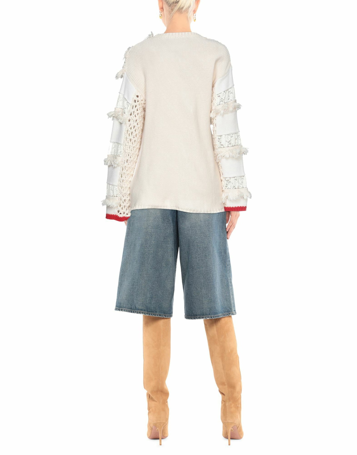 Koché Womens Sweater in White