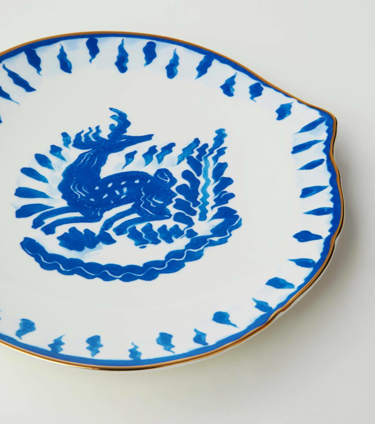 Seletti x Diesel Living Classics on Acid Deer dessert plate
