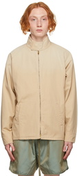 Fear of God Beige 'Baseball' Jacket