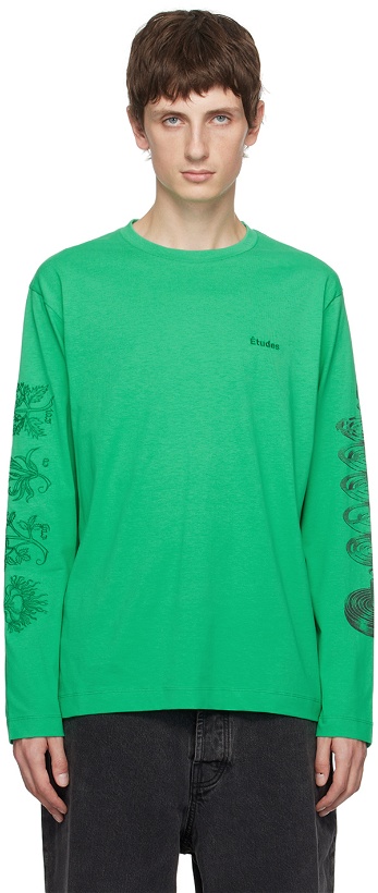 Photo: Études Green Batia Suter Edition Long Sleeve T-Shirt
