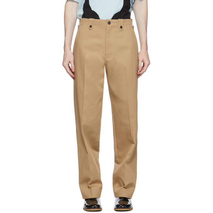 Photo: Loewe Beige Twill Trousers