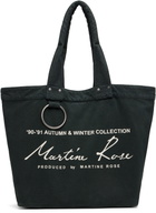 Martine Rose Green Bondage Tote