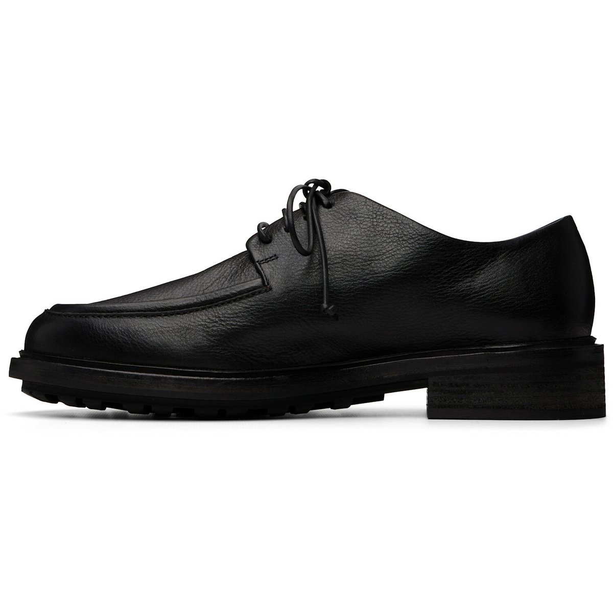 Marsèll Black Gruboot Black Leather Oxfords