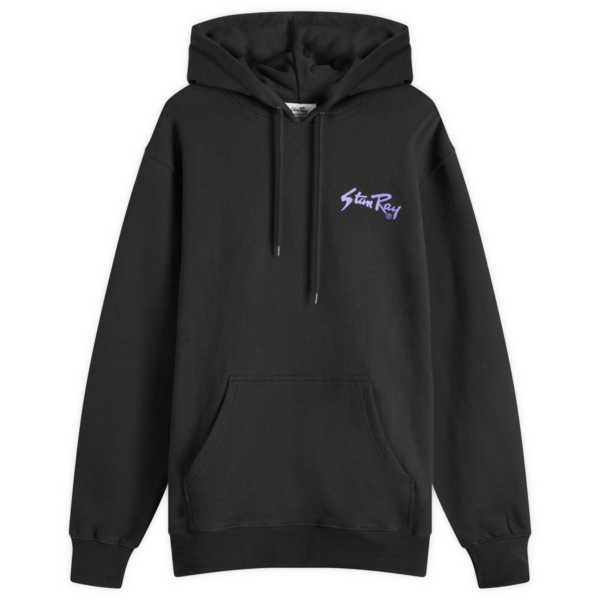 Stan Ray Men's OG Logo Hoodie in Black/Purple