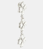 Alessandra Rich Crystal-embellished clip-on earrings