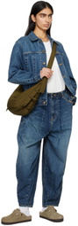 NEEDLES Blue Darted Denim Jacket