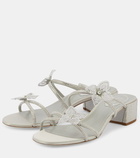 Rene Caovilla Caterina embellished bow-detail sandals