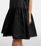 Prada Re-Nylon lace-trimmed minidress