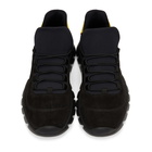 Fendi Black Suede Sporty Sneakers