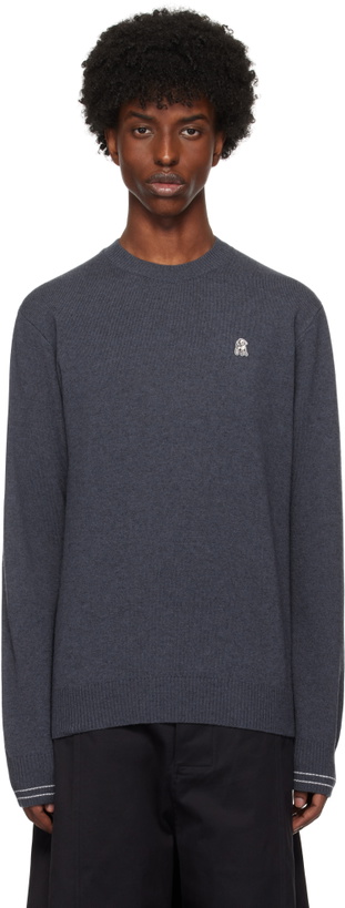 Photo: the Shepherd UNDERCOVER Blue US2D4991-2 Sweater