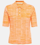 Live The Process - Iris knit polo shirt