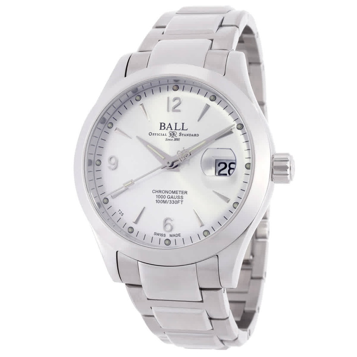 Photo: Ball Engineer III Automatic Ohio Chronometer Silver Dial Watch NM9026C-S5CJ-SL