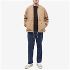 Beams Plus Men's Embroided Boat Jacket in Khaki