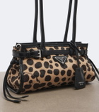 Prada Prada Bonnie Small calf hair shoulder bag