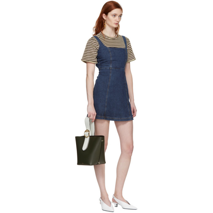 alexa chung denim mini dress ALEXA CHUNG for AG | Dresses | Alexa Chung For Ag The Pixie Denim Snap Front Mini Dress Size Small Made In Usa