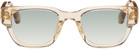 Lunetterie Générale Beige 'Dolce Far Niente' Sunglasses