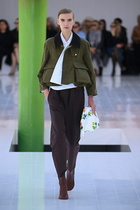 Loewe - Open-back cotton poplin trapeze shirt