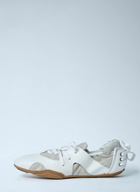 Acne Studios Leather Lace-Up Sneakers