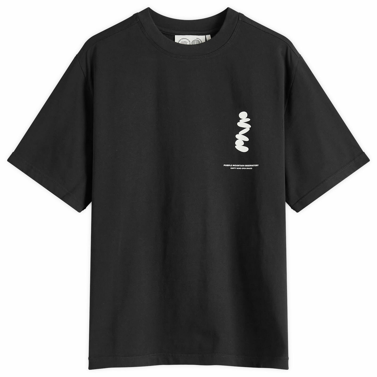 Purple Mountain Observatory Men's Boulder T-Shirt in Black