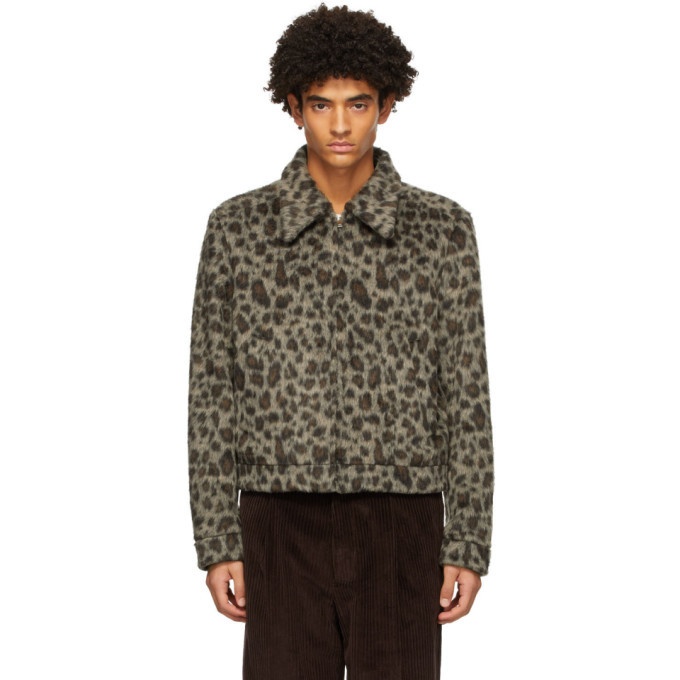 Photo: Second/Layer Brown and Black Filero Leopard Jacket