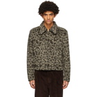 Second/Layer Brown and Black Filero Leopard Jacket