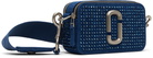 Marc Jacobs Blue 'The Crystal Denim Snapshot' Bag
