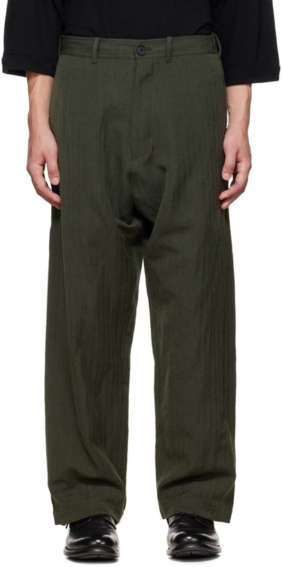 Photo: Jan-Jan Van Essche Green O-Project Four-Pocket Trousers