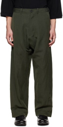 Jan-Jan Van Essche Green O-Project Four-Pocket Trousers