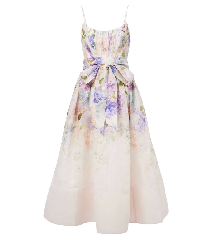 Zimmermann Natura linen and silk corset dress Zimmermann