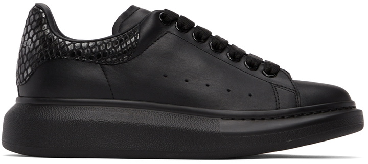 Photo: Alexander McQueen Black Oversized Sneakers